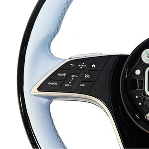 Volant de direction en bois personnalisé pour Mercedes Benz C43 C63 W221 W166 E250 X253 <span class=keywords><strong>E55</strong></span> - Product Image 4