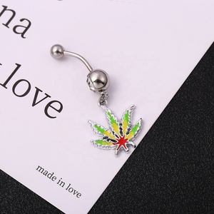 <span class=keywords><strong>Gaby</strong></span>, joyería corporal de mariposa de acero inoxidable para mujer, anillo de ombligo de acero quirúrgico para regalo de boda, anillo de Piercing para el vientre - Product Image 5