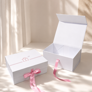 Caja de Regalo Magnética Plegable de Cartón Rígido Verde con Logotipo Personalizado, <span class=keywords><strong>para</strong></span> Ropa, Cosméticos y Calzado - Product Image 1