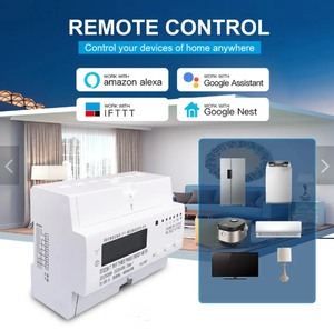 Compteur d'énergie bidirectionnel intelligent ENGELEC Tuya WIFI triphasé 80A, minuterie, moniteur de consommation d'énergie, compteur <span class=keywords><strong>kWh</strong></span>, application SMART LIFE - Product Image 5