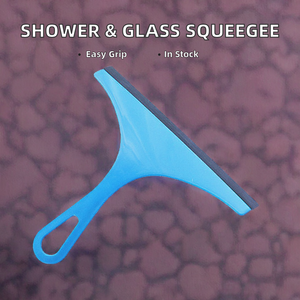 OEM Custom Durable Plastic Sticker Scraper with Rubber <b>Squeegee</b> Eco-Friendly Window Use Adhesive Remover Stocked Tool - Product Image 2