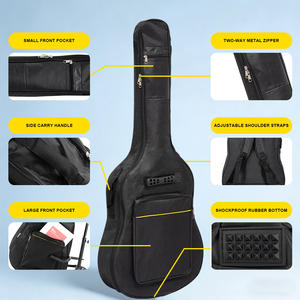 GB15-38/40/41/39 卸売 ギターバッグ アコースティック 防水 クラシックギターバッグ ギターケース - Product Image 2