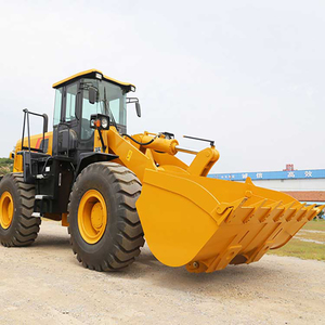 डीजल मिनी 3 टन ट्रांसमिशन फ्रंट एंड शोवेल लोडर मशीन को लोड करने वाली बाल्टी दांत बैकहोए व्हील लोडर - Product Image 3