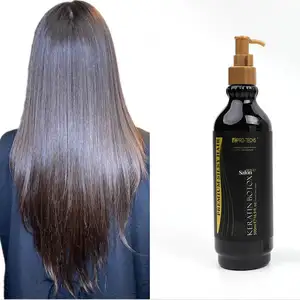 NEW Salon hair straightening products private label formaldehyde free brazilian keratin silky protein hair treatment
