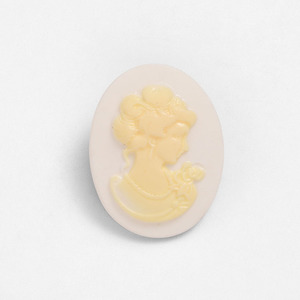 30 Mét X 40 Mét Oval Flatback Nhựa Cứu Trợ Beauty Head Cameo Cabochon Charm, Phù Hợp Với Cơ Sở Khay Cài Đặt Bezel,DIY Phụ Kiện Trang Sức Làm - Product Image 5