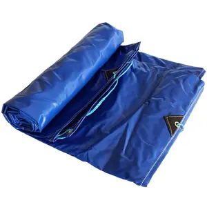 Lona impermeable de PVC resistente al agua, funda protectora resistente a la intemperie