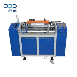 PVC food stretch wrap and PE cling film rewinder machine with high production