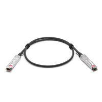 Vente chaude 40G DAC Câble 1m 2m 3m 5m 7m QSFP + vers QSFP + Câble empilable à connexion directe Câble 40Gbps en cuivre Compatible avec Cisco