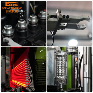 ماكينة خط زجاجات الحيوانات الأليفة الأوتوماتيكية الكهربائية بالكامل Q10L1 500BPH معدات 1 تجويف 10L سعر أوتوماتيكي - Product Image 3