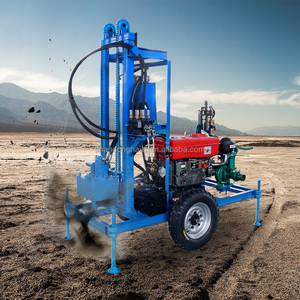 30pk Diesel Waterboring Boorinstallatie 0-200M Diepte Wielen Type Boorplatforms Voor Landbouwbedrijf Irrigatie - Product Image 5