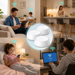 Sistema WiFi <span class=keywords><strong>Deco</strong></span> Mesh de TP-<span class=keywords><strong>Link</strong></span>, Paquete de 3, Cobertura para Todo el Hogar, Router Inalámbrico de Doble Banda AC1200 con Roaming sin Interrupciones - Product Image 5