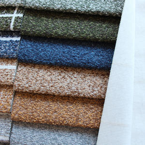 Tissu <span class=keywords><strong>d</strong></span>'ameublement en polyester teint en fil, chenille unie, tissu de lin, tissu chenille pour canapé, directement de l'usine - Product Image 2