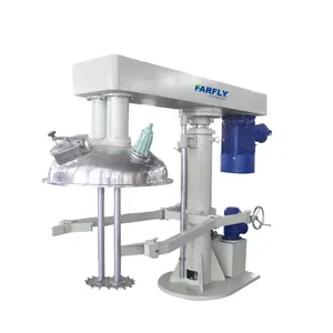 China Farfly FDH75 Double Shaft High Speed Disperser Chemical Paint Dye Paste Glue PCVC Mixer Speed Control