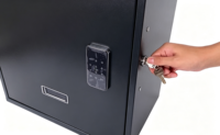 Boîte à colis extérieure étanche OEM ODM en acier galvanisé, boîte aux lettres personnalisée, casier à colis pour la poste