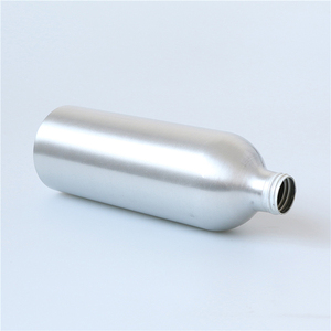 Bán Buôn 500Ml Nhôm Mỹ Phẩm Chai Màu Bạc Với Nắp Khác Nhau - Product Image 2