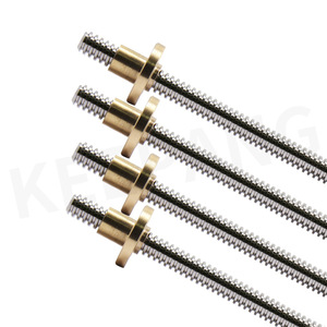 Husillo de Avance KINGROON T8 de 300mm, 8mm de Diámetro, 2mm de Paso con Tuerca para Impresoras 3D - Product Image 3