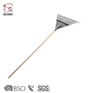 RK24-105 24 dents jardin râteau penché feuilles tombées performance des enfants 9 dents râteau ménage jardin outils - Product Image 3