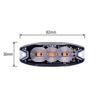 Luz Estroboscópica LED Mini SUMBEX de 9W, Luz de Trabajo Auxiliar, Luz Estroboscópica de CC 12-24V para Camiones y Tractores, Accesorios de Iluminación para Automóviles