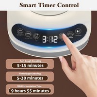 Robot pâtissier électrique compact 7L en acier inoxydable avec crochet pétrisseur pour la pâtisserie et la préparation de gâteaux