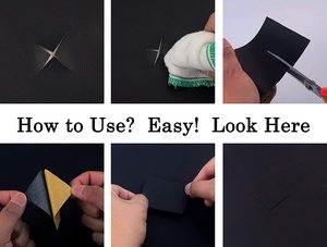 Parches Autoadhesivos Grandes para Tapicería, para Asientos <span class=keywords><strong>de</strong></span> Auto, Sofás, Reparación <span class=keywords><strong>de</strong></span> Cuero PU, Tamaños Personalizados Disponibles - Product Image 2