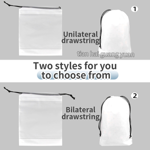 Grosir tas serut PE ekstra besar pengiriman pelindung debu kemasan penyimpanan plastik tahan air bening profesional - Product Image 6