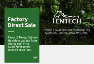 FENTECH Meilleurs <span class=keywords><strong>prix</strong></span> Clôtures en vinyle personnalisées de haute qualité écologiques de <span class=keywords><strong>4x8</strong></span> pieds pour la cour et le jardin - Product Image 6