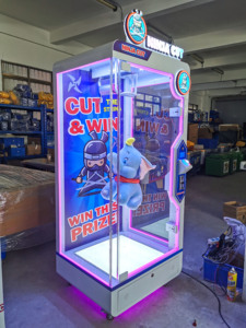 Popular Juego de Arcade de Corte de Premios <span class=keywords><strong>Ninja</strong></span> Cut, Máquina Comercial de Tijeras de Regalo que Funciona con Monedas para Centros de Entretenimiento Familiar - Product Image 6