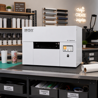 ILOVEUV Kedatangan Baru Printer Silinder UV Inkjet Otomatis Kecepatan Tinggi untuk Botol, Pencetakan Putar 360 Derajat, Respon Cepat