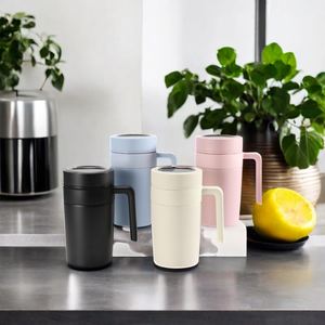 Taza de té de acero inoxidable 316 de alta calidad con pantalla LED e infusor botella de vacío cuerpo de Metal y mango - Product Image 5