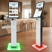 Kiosco de Autoservicio SINMAR con Pantalla LCD Cóncava, Sistema de Pedidos con IA, Kiosco de Pago Interactivo Curvo con Impresora