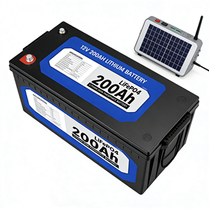 بطارية ليثيوم أيون 200 أمبير 12 فولت لتخزين الطاقة الشمسية للمركبات الترفيهية والقوارب - Product Image 2
