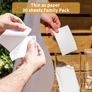 カスタマイズされたロゴ工場価格生分解性ランドリー洗剤シートストリップエコフレンドリー、バッグあたり30ロード - Product Image 6