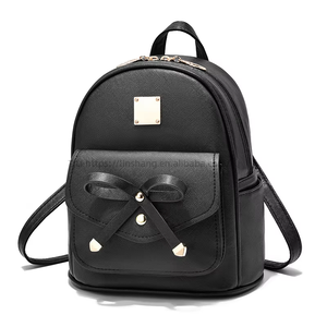 Women's Fashion All-match <b>Handbags</b> <b>Small</b> Chain PU Leather Ladies Brand Designer Backpack - Product Image 1