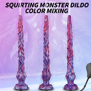Modèle <span class=keywords><strong>2026</strong></span> le plus récent YX-GS361-C Pénis artificiel monstre unisexe en silicone liquide pulvérisant de l'eau, étanche, style ventouse - Product Image 6