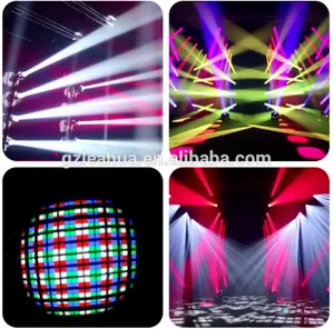 Dj Disco Club 60w Led Wash Zoom Moving Heads Beam Stage Lights