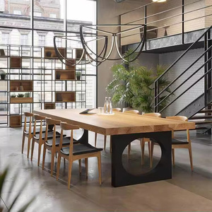 Mobili per la Casa Set di Alta Qualità <span class=keywords><strong>Tavolo</strong></span> da Pranzo <span class=keywords><strong>Allungabile</strong></span> in <span class=keywords><strong>Legno</strong></span> <span class=keywords><strong>Massello</strong></span> per Eventi e Cene <span class=keywords><strong>Tavolo</strong></span> Rettangolare Moderno da 4-10 Posti - Product Image 2