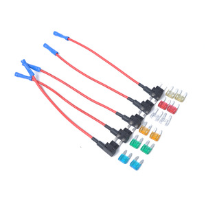 Connecteur de fusible de voiture, petite taille, longueur 13mm, largeur 15mm, installation facile, accessoire électronique automobile - Product Image 3