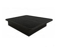Lit plateforme bas Queen Size avec rangement, base de lit plateforme pour hôtel aux États-Unis