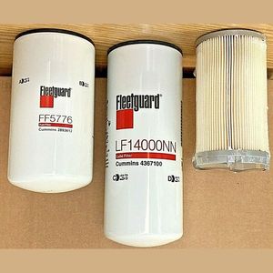 Kit de filtre pour moteur diesel de machines de construction ISX15 LF14000NN FF5776 FS19727 4367100 2893612 PF7895, kit de vidange d'huile - Product Image 1