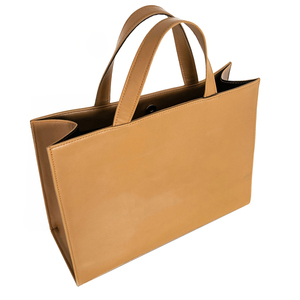 Custom Design High Quality PU Ladies Handbag Durable Button Closure Unique Style Waterproof Lightweight Large Capacity for Sale - Product Image 3