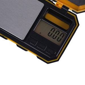 مقياس جيب رقمي صغير جديد ، وزن المجوهرات g x x g مليغرام ، وزن شاشة LCD ، بطارية تعمل بالبطارية ، أوزان معايرة - Product Image 4