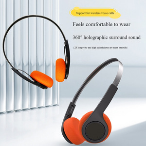 Rambotech Retro Style Dynamic Metal & Foam Over-Ear Wireless for Headset With Low Latency Mobile Phone and Travel Fun-Rewind Anc - Product Image 3