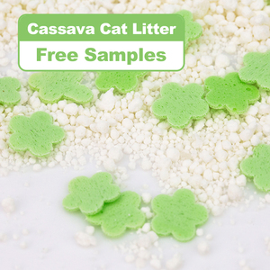 Litière pour chat en cassave biodégradable de qualité supérieure, écologique, hautement absorbante et anti-odeurs, en marque privée, à <span class=keywords><strong>vendre</strong></span> - Product Image 1