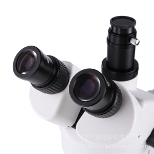 St7045 Stereoscopic Microscope 7-45x Manual Focus Industrial Maintenance Square Base 8 Led Light Source - Product Image 4