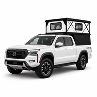 Camper de pick-up tout-terrain en aluminium, large et extensible, pour Toyota Tacoma 4x4, taille personnalisable, à prix abordable