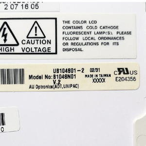 หน้าจอ LCD พรีเมียมที่ดีที่สุดขนาด 10.4 นิ้ว รุ่น B104SN01 V2 ของแท้ ความละเอียด 800*600 โมดูลหน้าจอ TFT LCD - Product Image 1
