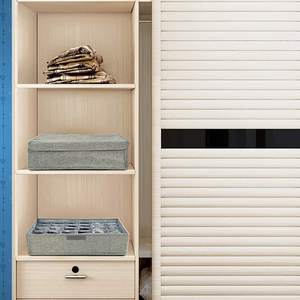 30- कोर फोल्डेबल पॉलिएस्टर अंडरवियर दराज भंडारण बॉक्स पर्यावरण-अनुकूल मोजे अंडरवियर ऑर्गनाइज़र कवर जगह बचाने वाला संगठन - Product Image 5