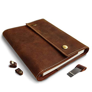 Pu Lederen Journal Sketch Book Planner Handgemaakte Geheerste Notebook Om Doelactiviteiten En Notities Te Schrijven Reizen En Schrijven Ret Black - Product Image 1
