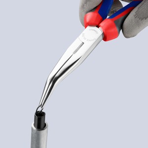 คีมปากแหลม KNIPEX 26 25 200 SB พร้อมคมตัดด้านข้าง (คีมปากนกกระยาง) พร้อมด้ามจับที่ออกแบบมาเพื่อความสะดวกสบาย - Product Image 4