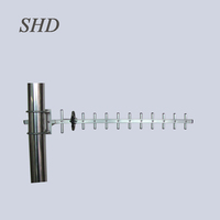 Antenne Yagi directionnelle extérieure 4G 3400-3600MHz 9dBi pour répéteur de Signal de téléphone portable GSM W CDMA 2G 3G